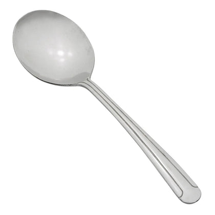 0014-04 - 18/0 Heavyweight Heavy Dominion Bouillon Spoon