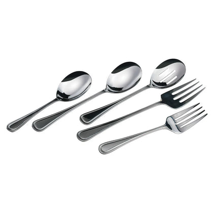 0030-24 - 18/8 Extra Heavyweight Shangarila Banquet Slotted Spoon