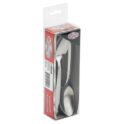0082-01 - 2doz/pk, 18/0 Medium Weight Windsor Teaspoon