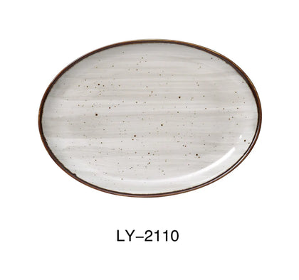 This elegant platter is ideal for serving bread, desserts, appetizers, and salad in cafes, restaurants, and home use allowing you to elevate your dining experience. Its glazed porcelain material ensures resistance to chipping and easy cleaning, making it ideal for high-use daily workflows with dishwasher, microwave, and oven compatibility. High quality affordable restaurant dinnerware.