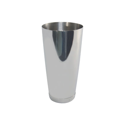 30 oz stainless steel bar shaker cup with polished finish. Durable, rust-resistant, and ideal for high-volume cocktail mixing. Case Packed: 72, Quantity Break: 12 each.