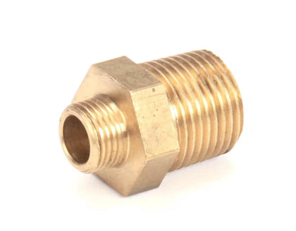 3/8-inch gas valve connector for secure, leak-free gas line connections.