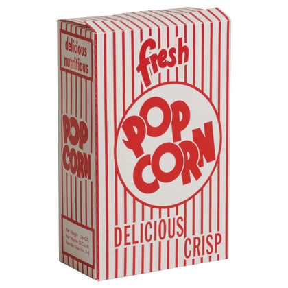 41549CS to 41574CS - 0.75–2.5oz, 250–500/Case Benchmark Closed Top Popcorn Boxes