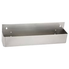 42-inch 1-tier stainless steel speed rail for bars, designed to hold bottles for quick access with a modern finish; durable and space-saving; packed 6 per case for commercial use
