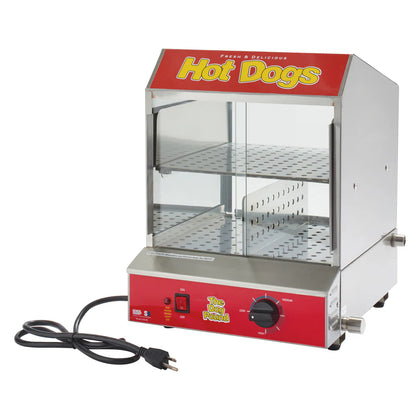 60048 - 120v Benchmark The Dog Pound Hot Dog Steamer