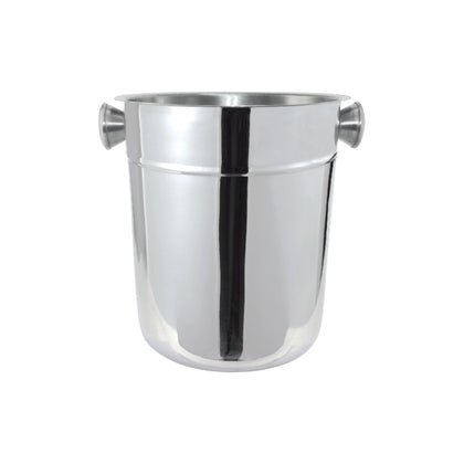 8 QT stainless steel wine bucket , durable, rust-resistant, and easy to clean, perfect for chilling wine and champagne in restaurants and events, packed 24 each per case.