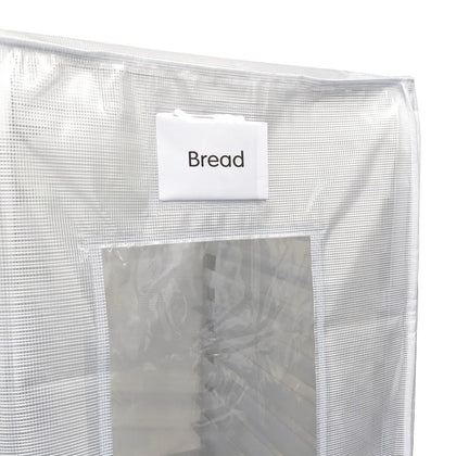 ALRK-20-HC - 23x28x62, Translucent White, Heavy Duty Sheet Pan Rack Cover