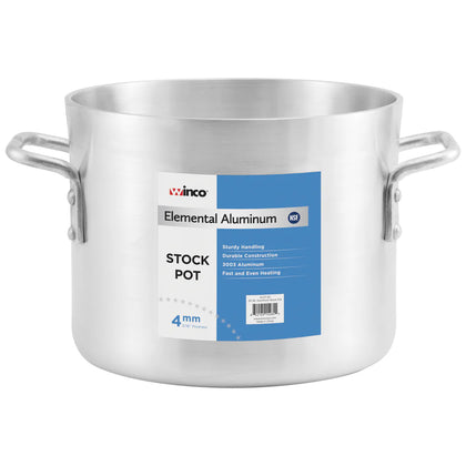ALST-10 to 80, 8-100 Qt, 4mm Thick, Aluminum Pots