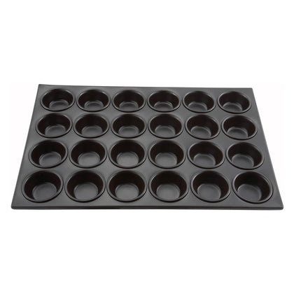 AMF-24NS, 3oz 24 Non-stick Alu Cup Muffin Pan