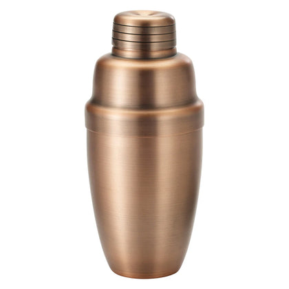 BASS-16AC to BASS-24CS - 16/24oz, 3-Pc, 18/8 SS, Copper/Steel Finish After 5™ Shaker Sets