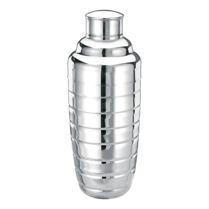 BS-3B - 24 Oz Stainless Steel Beehive Bar Shaker 3-Pc Set