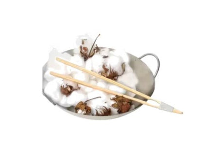 Set of 3 Bamboo Tongs, lightweight and durable, ideal for grilling, stirring, and serving food.