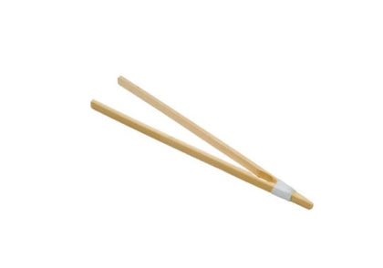 Eco-friendly Bamboo Tongs, Pack of 3, perfect for cooking and serving with a sturdy, non-toxic design.