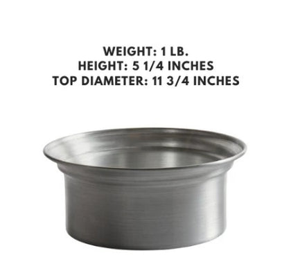 A set of twelve 10-inch bamboo steamers with aluminum pans, perfect for steaming food with a traditional and efficient design.