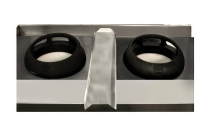 Between Chambers Spice Shelf - A compact, space-efficient spice organizer designed to fit between cabinets or narrow spaces, perfect for kitchen storage.