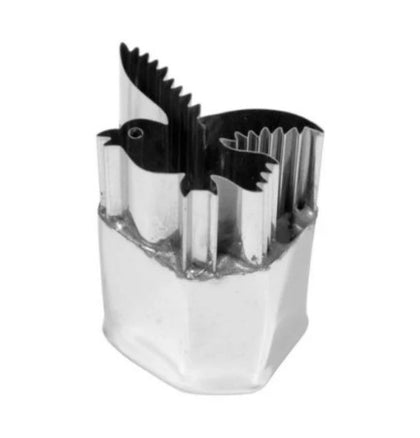 Set of 12 Bird veggie cutters, perfect for quick and precise vegetable slicing and chopping.