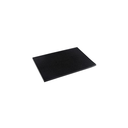 Black plastic bar mat 18