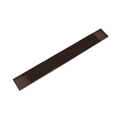 Brown plastic bar mat 27