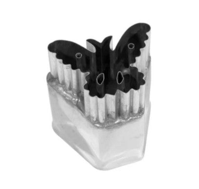 Set of 12 Butterfly veggie cutters, perfect for quick and precise vegetable slicing and chopping.