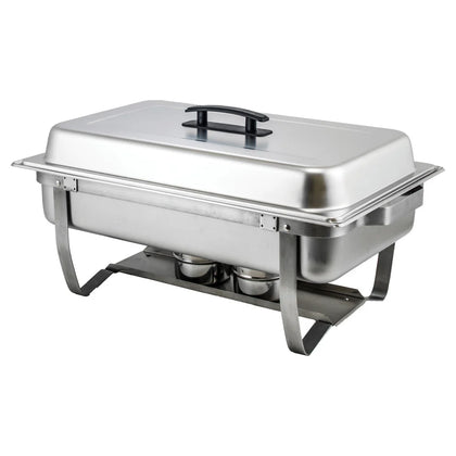 C-4080 - 8qt Full-size Folding Stand Chafer, S/S