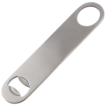 CO-301, Flat Bottle Opener, No Coating, S/S