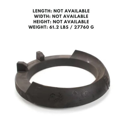 Cast Iron Chamber Ring - 20” - A heavy-duty 20-inch cast iron ring designed for building durable heating chambers and fireplaces.