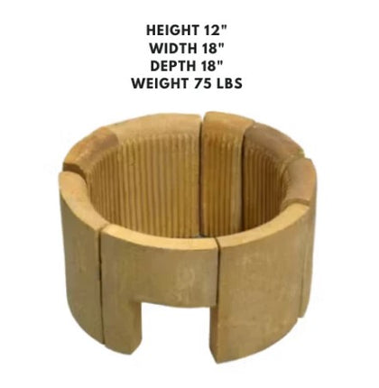 Chamber Brick Set No Flue - 18