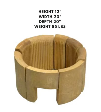 Chamber Brick Set No Flue - 20