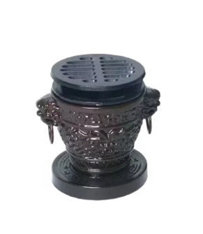 Dozen compact Dragon Hibachi Stoves, ideal for tabletop grilling and cooking.