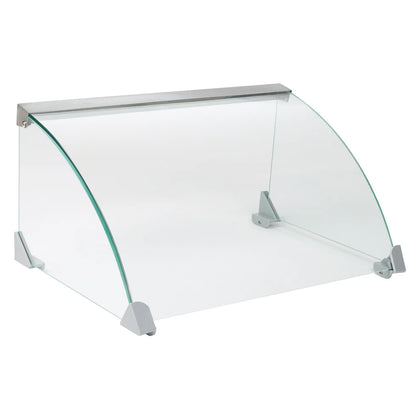 EHDG-11SG-7SG, Spectrum Glass Sneeze Guard for Hot Dog Rollers