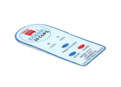 ETL/NSF Rating Label - 56824 – Certification label for ensuring compliance with safety and sanitation standards in appliances.