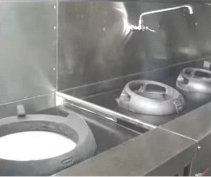 Field joint with butt fit connection for secure pipe alignment in industrial or construction applications.