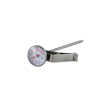 Frothing thermometer with 1