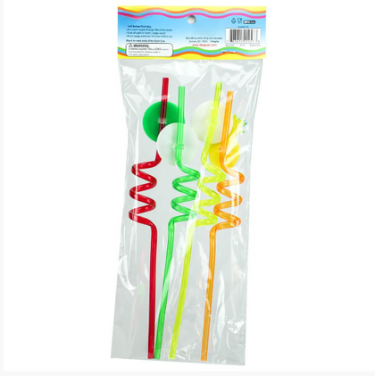 Reusable fun straws with colorful fruit designs like strawberries and pineapples. Perfect for kids, summer parties, and everyday drinks. Durable, eco-friendly, and easy to clean for fun, refreshing vibes.