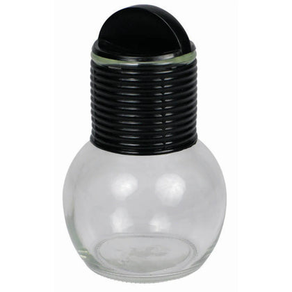 GHT-10 10oz Plastic Lid Glass Hottle