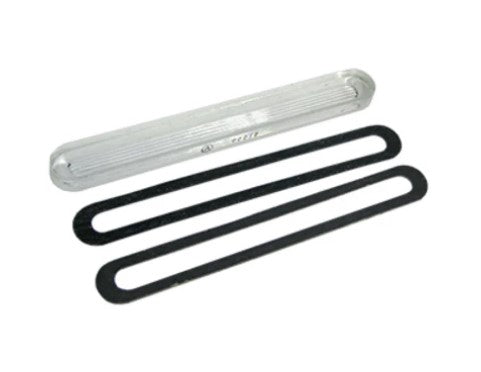 Glass water level tube for boilers and dispensers, shows accurate water level measurement.