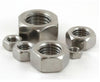 Hex lock nut, designed for secure fastening and preventing loosening, sold by the dozen.