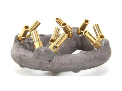 High heat LP gas burner for intense and efficient cooking performance.