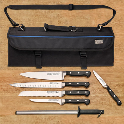 KFP-KITA, 7-Piece KFP-35-122, Knife Bag Cutlery Set
