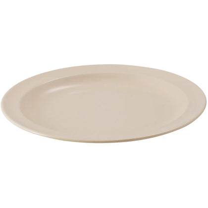 MMPR-10 to 9W, Tan/White Narrow Melamine Oval Platters