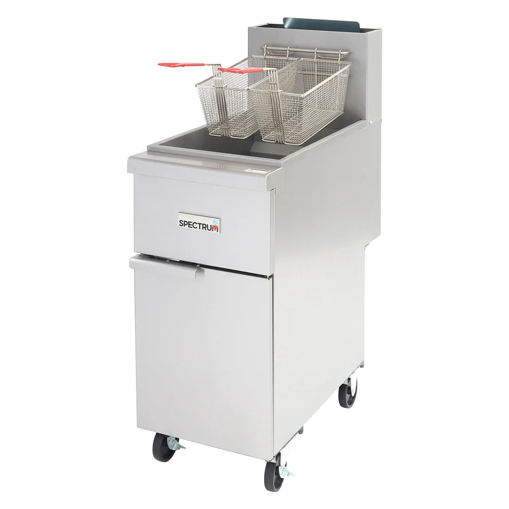 NGGF-40-LP to NGGF-70-LP, 40/50/70lb, 3–5 Tube, Natural Gas/LP Spectrum™ Fryers