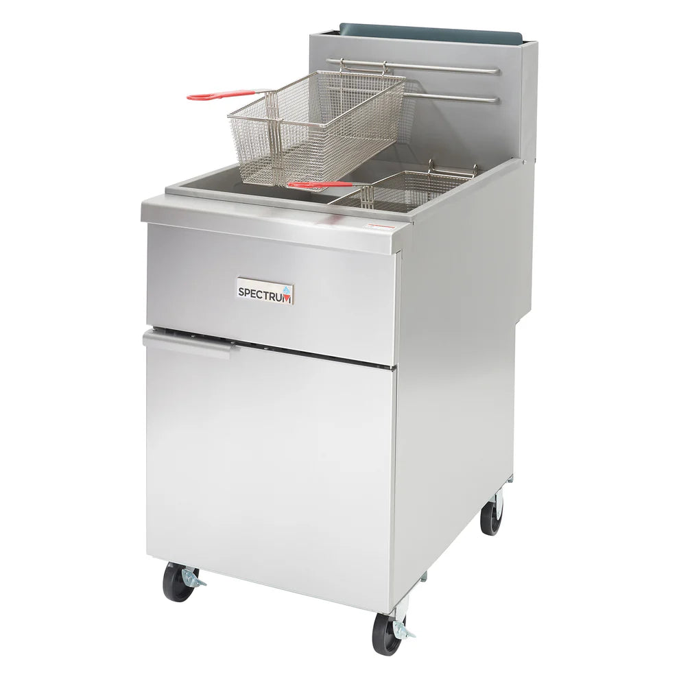 NGGF-40-LP to NGGF-70-LP, 40/50/70lb, 3–5 Tube, Natural Gas/LP Spectrum™ Fryers