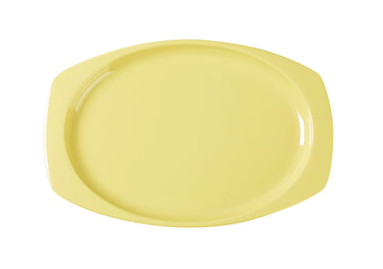 Yanco Rectangular Platter NS-211Y Performed in stylish yellow color, it can be used for serving turkey, vegetables, cold cuts or Asian appetizers. Manufactured from durable and reliable melamine, this dinnerware is popular for being unbreakable and affordable at the same time. Thanks to the stylish Nessico collection, these platters will perfectly fit any establishment design. They will always look nice in your cafe, restaurant or catering events.