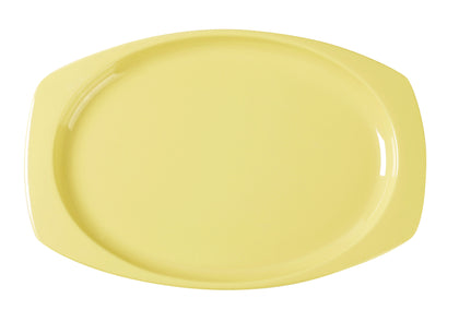 Yanco Rectangular Platter NS-212Y Performed in stylish yellow color, it can be used for serving turkey, vegetables, cold cuts or Asian appetizers. Manufactured from durable and reliable melamine, this dinnerware is popular for being unbreakable and affordable at the same time. Thanks to the stylish Nessico collection, these platters will perfectly fit any establishment design. They will always look nice in your cafe, restaurant or catering events.