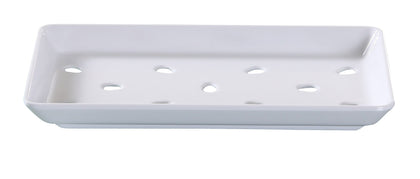 Yanco Food Container OK-609 is a very convenient tool, that allows easy transportation of different types of products. You can use such containers to keep food fresh for a long time. These square food containers have a sturdy construction making it long-lasting. They have a non-stick surface to clean and release food easily. Such Osaka containers are made from a durable melamine material, BPA free, and NSF listed. You can use these tools in your food-serving establishment.