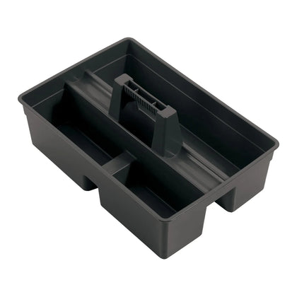 PJC-1511K, 15.25”W x 10.75”D x 6.75”H, Black Janitorial Caddy