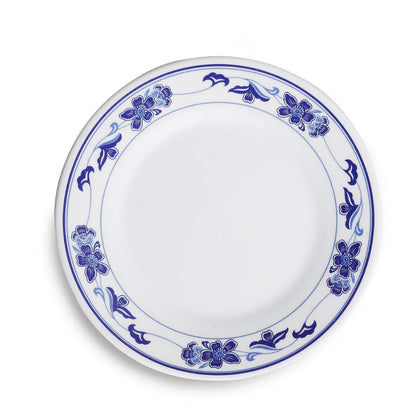 Yanco Round Plate PO-1014 is a great and affordable restaurant tableware. It is made from durable and reliable melamine material, which makes the plate look like ceramics. You can use this stylish plate to serve any dish you want. For example, you can use it for serving salads, side dishes, appetizers or hot meals. The Peony collection has an elegant and stylish design. Performed in white color, it will perfectly fit any restaurant environment.