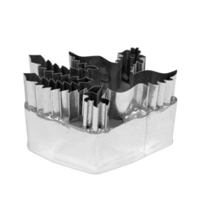 Set of 12 Phoenix veggie cutters, perfect for fast and precise slicing and chopping of vegetables.