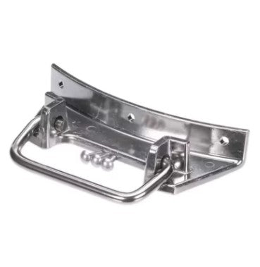 Replacement rice pot handle assembly, new design for secure and easy handling of rice cookers or pots.