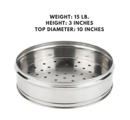Set of 12 stainless steel 10
